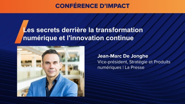 Conférence - Jean-Marc De Jonghe